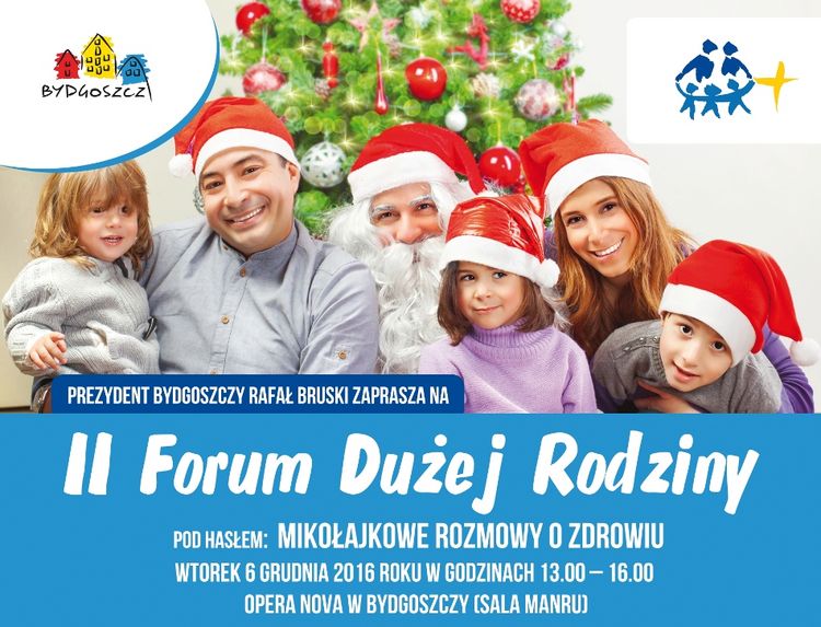 II Forum Dużej Rodziny odbędzie się 6 grudnia 2016 r.
