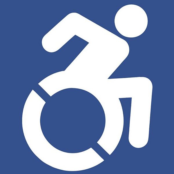 Znaczek osoby niepełnosprawnej