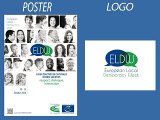Plakat i logo ELDW 2016