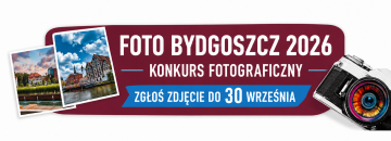 Biały napis na brązowym tle