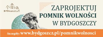 Ciemny napis na beżowym tle