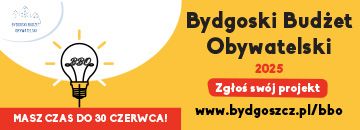Czarny napis na żółtym tle. Z tyłu żarówka